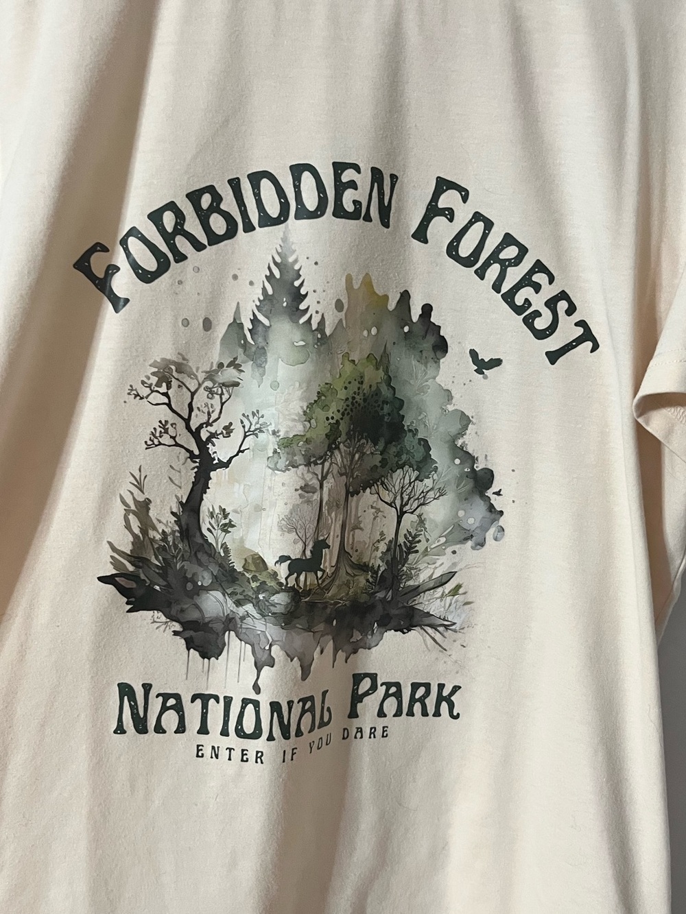 Harry Potter Forbidden Forest National Park Tee